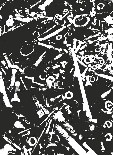 Paslı Soyulmuş Metalin Sıkıntılı Örtülü Dokusu Grunge Arka Planı Soyut — Stok Vektör