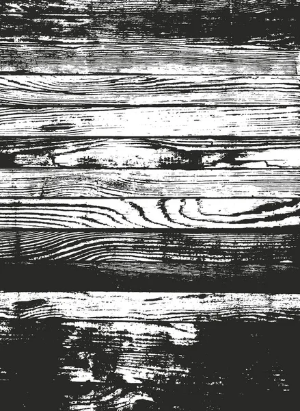 Distressed Overlay Holzstruktur Grunge Vektor Hintergrund — Stockvektor