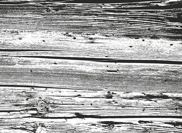 Superposición Angustiada Textura Madera Grunge Vector Fondo — Archivo Imágenes Vectoriales