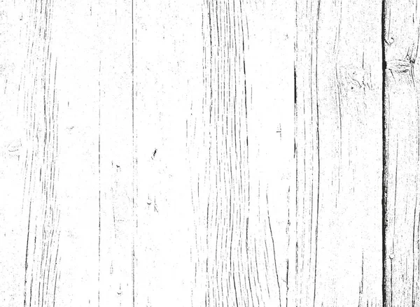 Superposición Angustiada Textura Madera Grunge Vector Fondo — Vector de stock