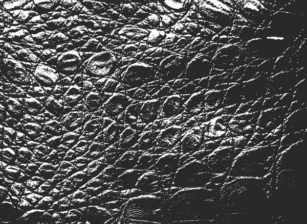 Texture Surcouche Cuir Crocodile Serpent Fond Vectoriel Grunge — Image vectorielle