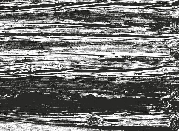 Superposición Angustiada Textura Madera Grunge Vector Fondo — Vector de stock