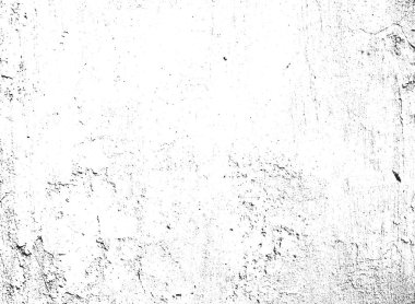 Çatlamış beton, taş ya da asfaltın sıkıntılı örtülü dokusu. Grunge 'un arka planı. soyut yarım ton vektör çizimi