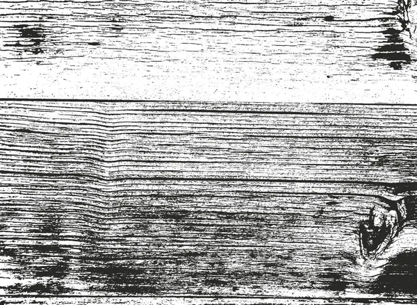 Superposición Angustiada Textura Madera Grunge Vector Fondo — Vector de stock