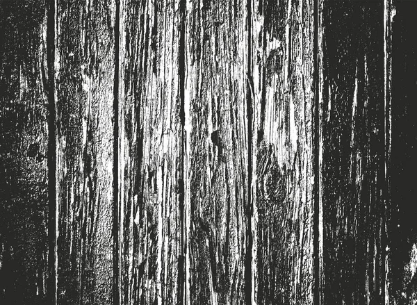 Distressed Overlay Holzstruktur Grunge Vektor Hintergrund — Stockvektor
