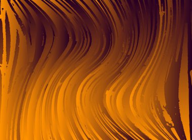 Soyut vektör kozmik psychedelic karanlık mavi altın gradyan arka planı. Fraktal parlak elemanları. Parçacık bileşikler.