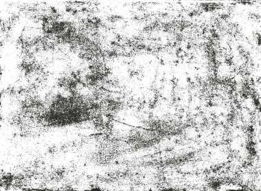 Çatlamış beton, taş ya da asfaltın sıkıntılı örtülü dokusu. Grunge 'un arka planı. soyut yarım ton vektör çizimi