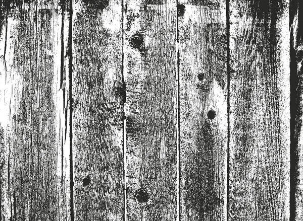 Занепокоєне Накладання Дерев Яної Дошки Текстури Гранжевий Фон Абстрактний Напівтоновий — стоковий вектор