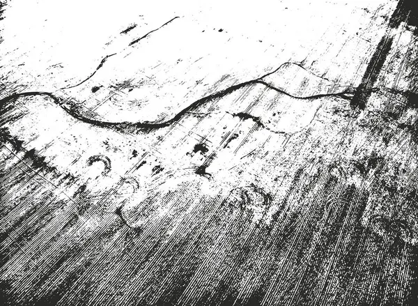 Sovrapposizione Texture Cemento Crepato Pietra Asfalto Sfondo Grunge Illustrazione Astratta — Vettoriale Stock