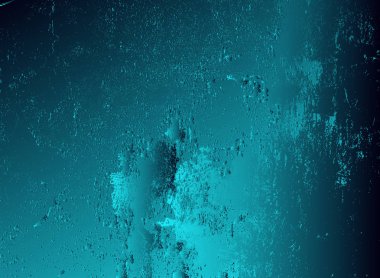 Soyut vektör kozmik psychedelic mavi ve turkuaz degrade arka plan. Fraktal parlak elemanları. Parçacık bileşikler.