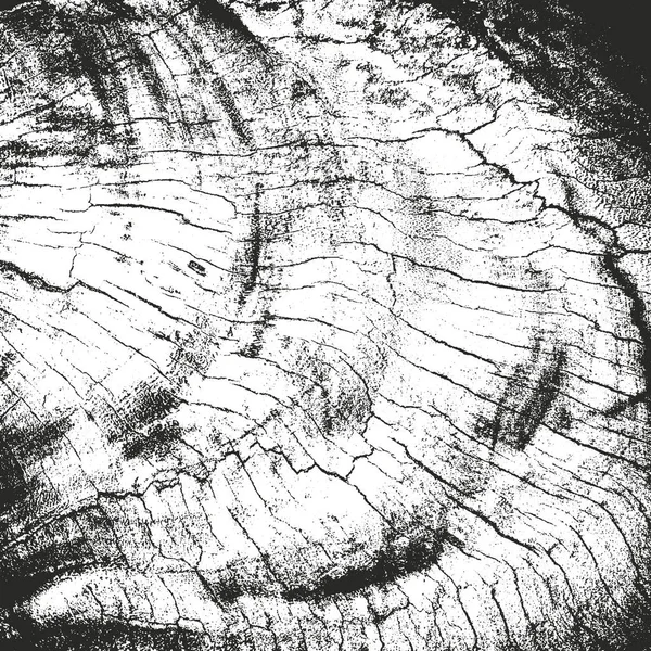 Superposición angustiada textura de corteza de madera — Archivo Imágenes Vectoriales