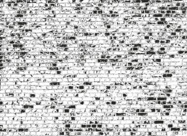 Sıkıntılı bindirme doku eski tuğla duvar