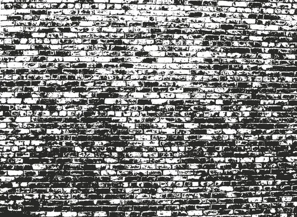 Zoufalý překrytí textura staré cihlové zdi — Stockový vektor