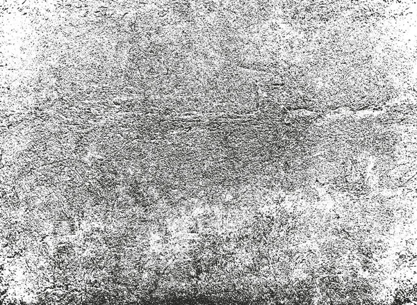 Distressed Overlay Textur von rissigem Beton — Stockvektor