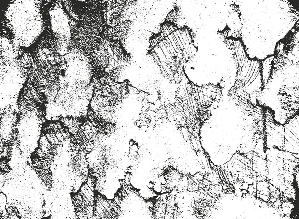 Textura superpuesta angustiada de hormigón agrietado — Archivo Imágenes Vectoriales