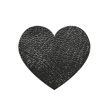 Sıkıntı grunge kalp beton doku ile izole. Tebrik kartı, Sevgililer s gün, düğün için öğe. Yaratıcı kavramı.