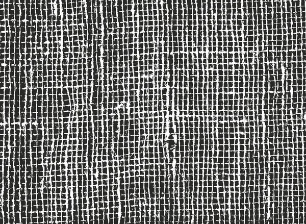 Texture de superposition perturbée du tissu de tissage — Image vectorielle