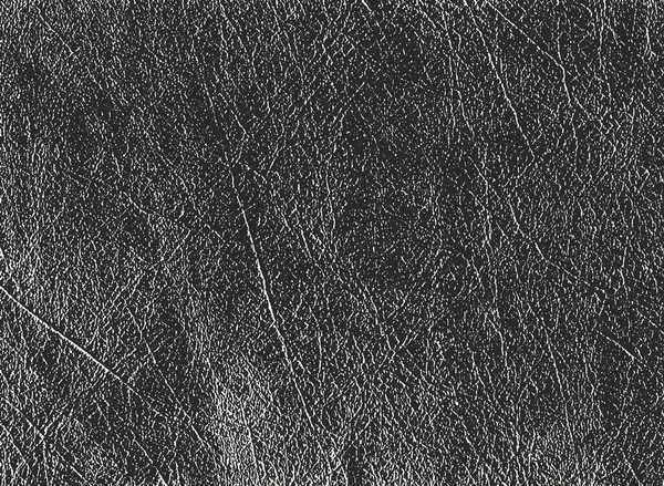 Texture de recouvrement en cuir naturel perturbée — Image vectorielle
