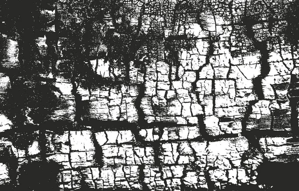 Texture en bois d'écorce de superposition perturbée — Image vectorielle