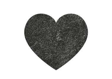 Sıkıntı grunge kalp beton doku ile izole. Tebrik kartı, Sevgililer s gün, düğün için öğe. Yaratıcı kavramı.