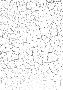 Çatlak betonun sıkıntılı örtülü dokusu