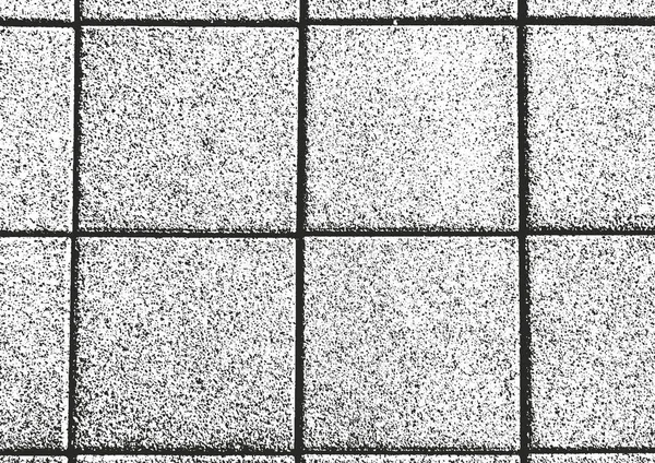 Verontruste overlay textuur van oude bakstenen muur — Stockvector