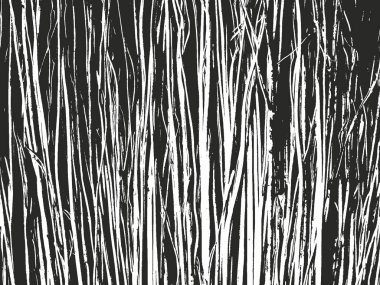 Sıkıntılı bindirme çim zemin üzerinde doku. grunge siyah ve beyaz arka plan. soyut vektör illüstrasyon