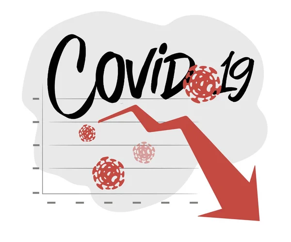 Impact Coronavirus Stock Exchange Global Economy Virus Covid Arrive Sur — Image vectorielle
