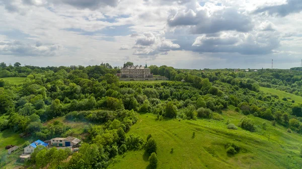 Pidhirtsi Burg Blick Auf Die Burg Aus Der Höhe Des — Stockfoto