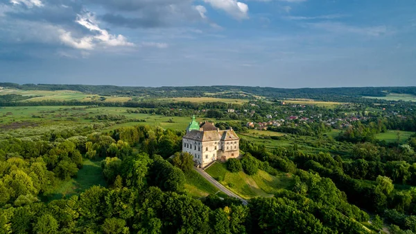 Zeer Mooie Kasteel Buurt Van Lviv Het Dorp Van Olesko — Stockfoto