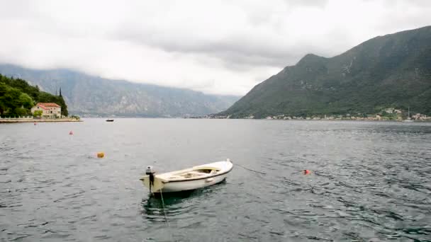 Perast kasaba. Karadağ — Stok video