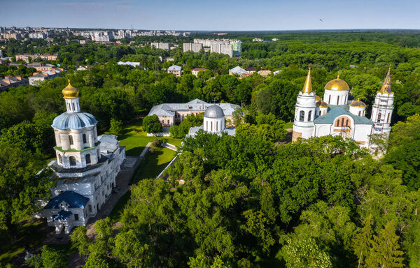 Spaso-Preobrazhensky Cathedral and Collegium building in Chernihiv