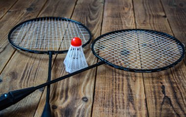 badminton roket ve oyun badminton için