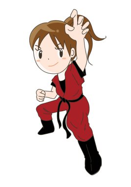 Eylem poz resim - kız