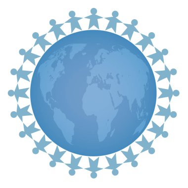 Barış görüntü Sosyal ağ - Tüm dünyada İnsanlar