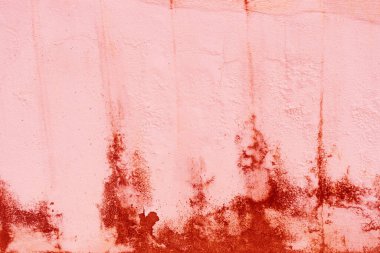 Çizik boyalı kırmızı duvar dokusu.