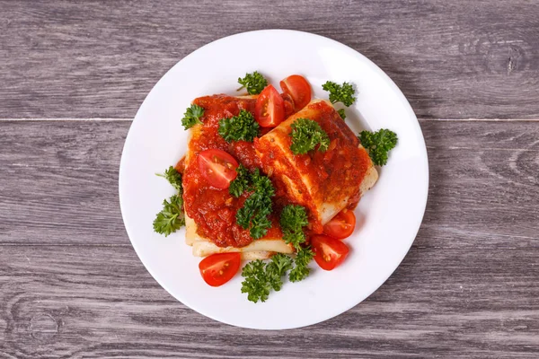 Cozinha Mexicana Tradicional Chimichanga Bolo Milho Com Carne Picada Pimenta — Fotografia de Stock