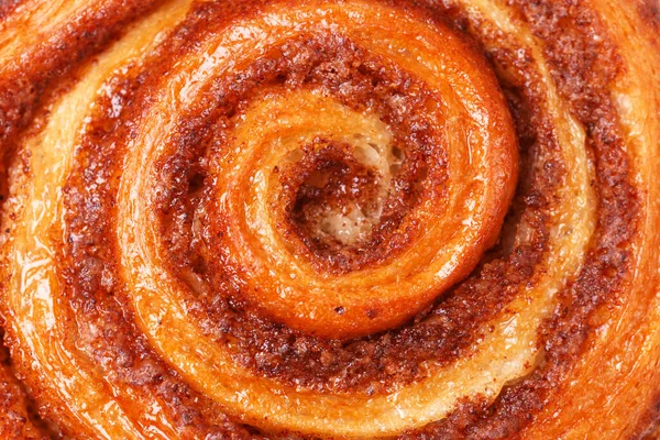 Danish Cinnamon Buns Cinnabons Sweet Homemade Pastry Breakfast — Stock Photo, Image