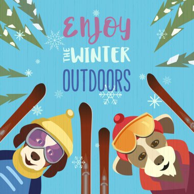 Açık havada kış keyfini çıkarın