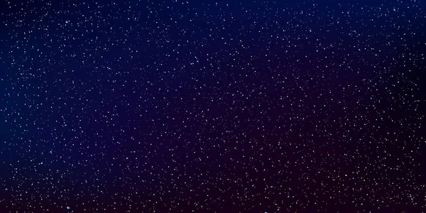 Fondo Estrellas Espaciales Ilustración Vectorial Del Cielo Nocturno — Vector de stock
