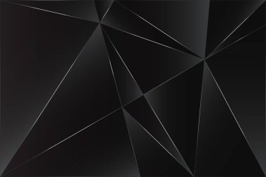 Poligonal arka plan. Geometrik doku. Çokgen desen. 3D kapak kitap. Vektör çizim. Kapak tasarımı.