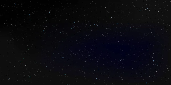 Hely Csillagok Háttere Vektoros Illusztráció Éjszakai Égbolt — Stock Vector