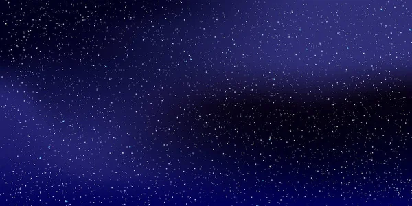 Space Stars Background Ilustração Vetorial Céu Noturno — Vetor de Stock