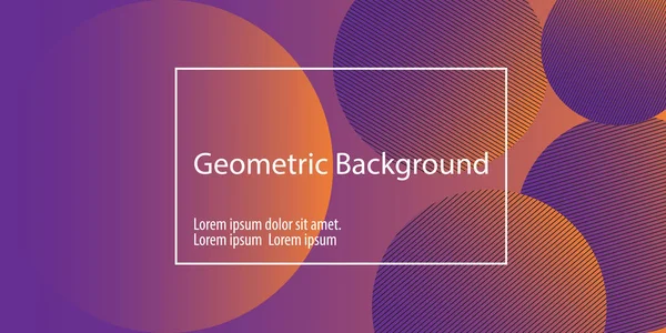 Геометрический Фон Минимальный Абстрактный Дизайн Обложки Творческие Красочные Обои Плакат — стоковый вектор