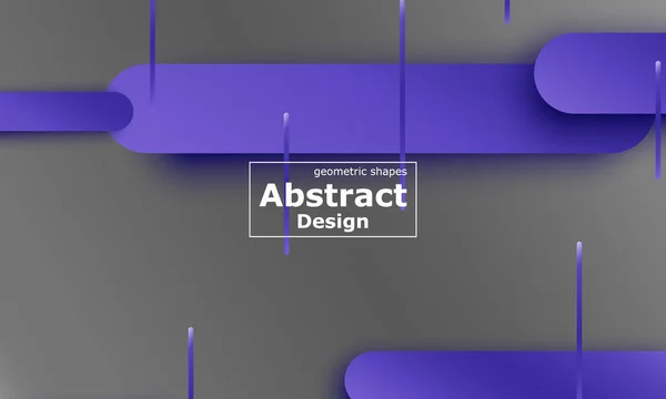 Geometrische achtergrond. Ontwerp van het materiaal. — Stockvector