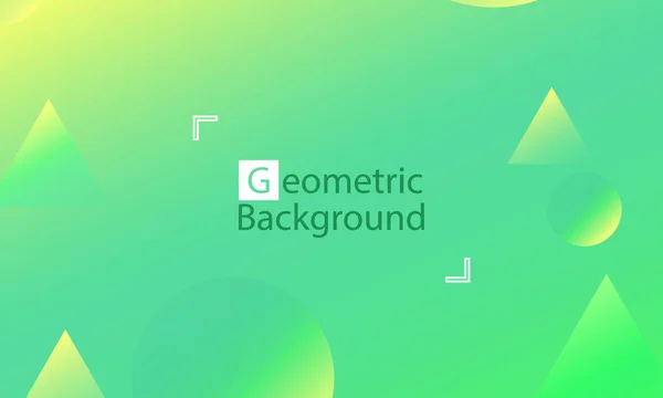 Geometrischer Hintergrund. minimaler abstrakter Einband — Stockvektor