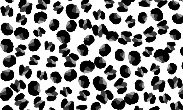 Empreinte léopard. Modèle de peau animale . — Image vectorielle