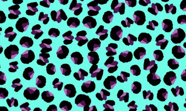 Leopar baskı. Hayvan deri desen.