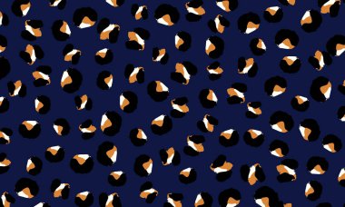 Leopar baskı. Hayvan deri desen.