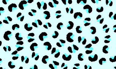 Leopar baskı. Hayvan deri desen.